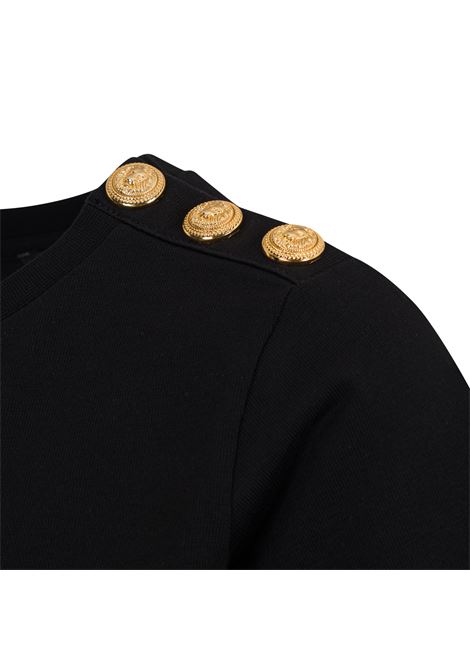 T-shirt con logo BALMAIN KIDS | BZ8I81 Z3672930OR